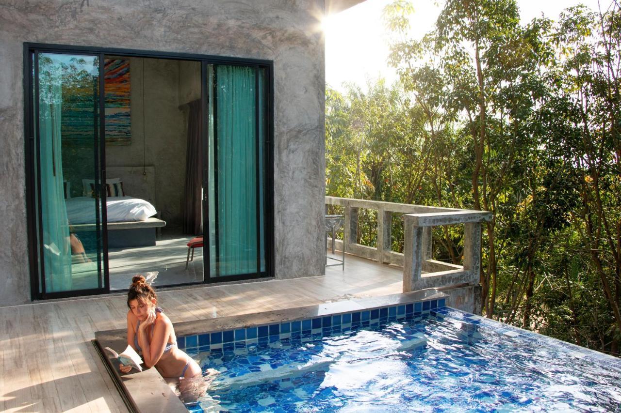 Stylish Pool Villa - 10 Mins Walk To The Beach Koh Lanta Exterior photo
